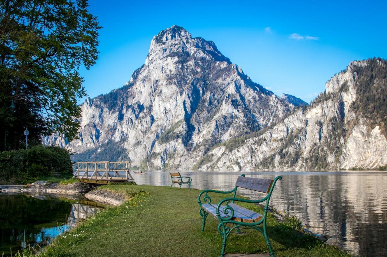 Apartmán Baadhaus Traunkirchen Exteriér fotografie